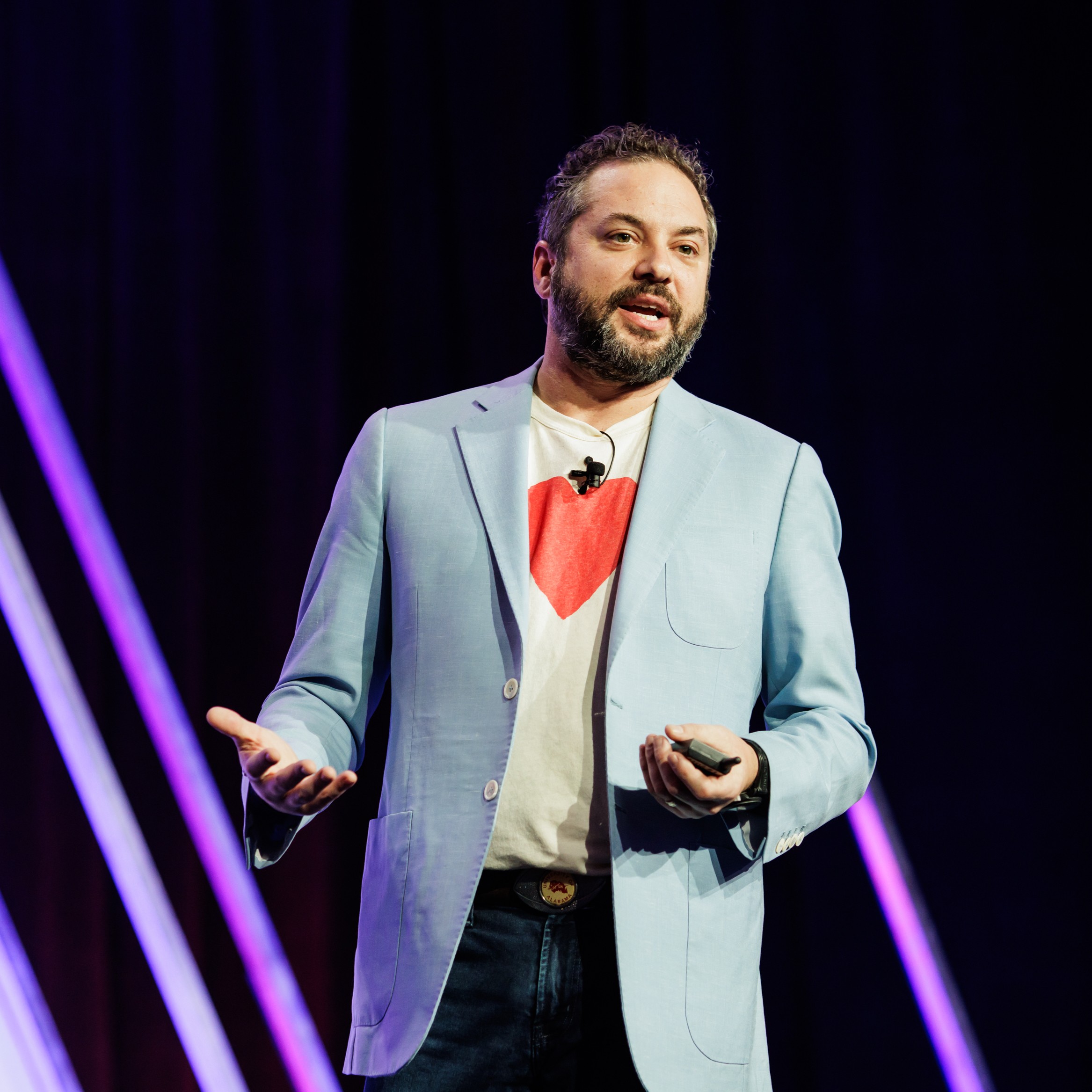 Ivy Health leader presenting at a healthcare conference